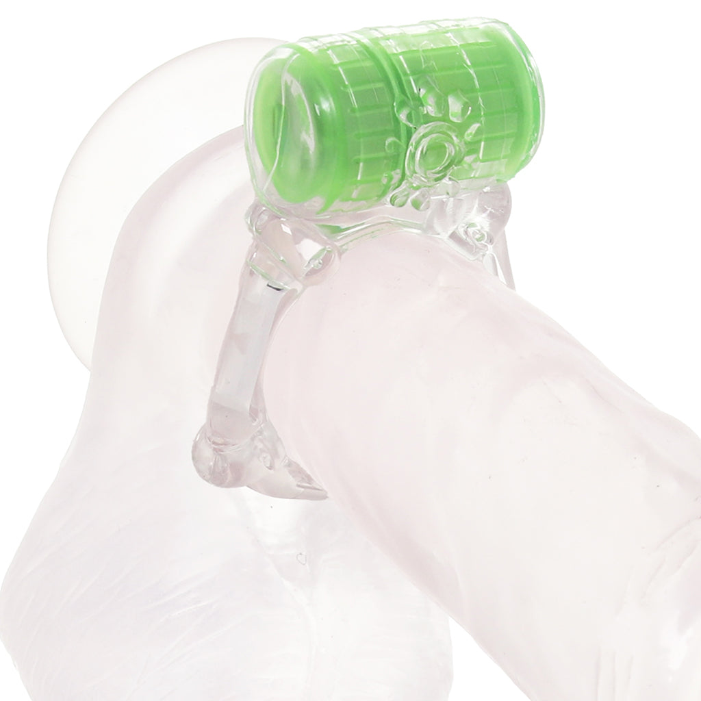 Play With Me Pleaser Rechargeable Cock Ring in Neon Green Cock Rings - Tophatter Daily Deals